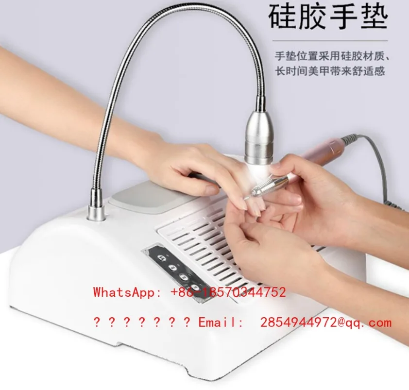 2026   Five in One 96W Nail Lamp, Nail Lighting, Multifunctional Nail Vacuum Cleaner, Polishing Machine, All-in-one Machine