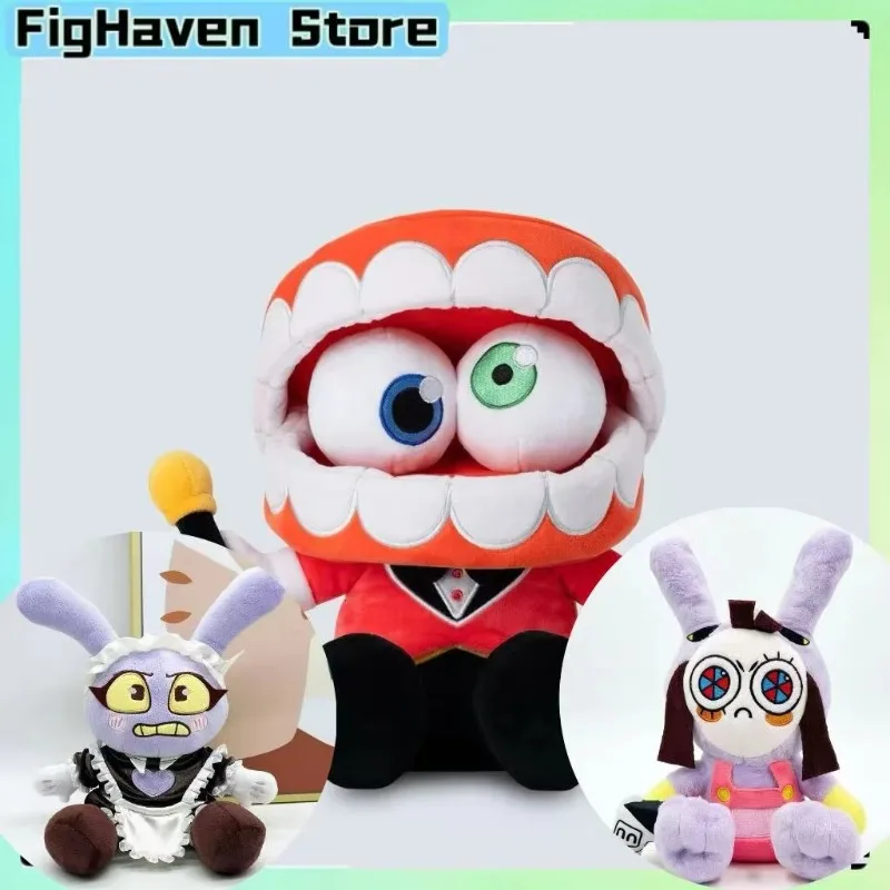 

Cartoon Digital Circus Series Plush Doll Soft Stuffed Animal Toys Cute Character Figure Home Sofa Decor Fans Collectible Gift