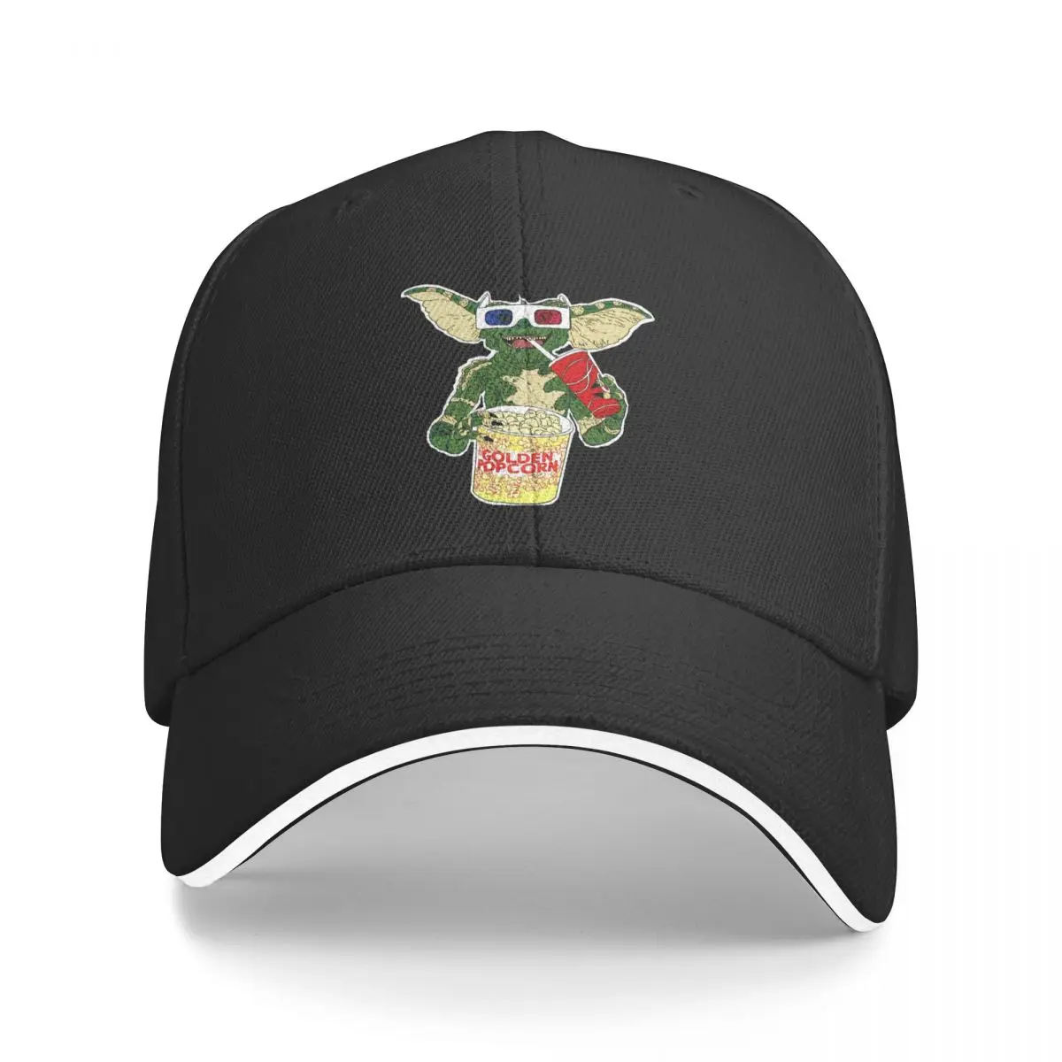 Popcorn Gremlin-s Horror Movie Men Baseball Caps Peaked Cap Sun Shade Outdoor Hat