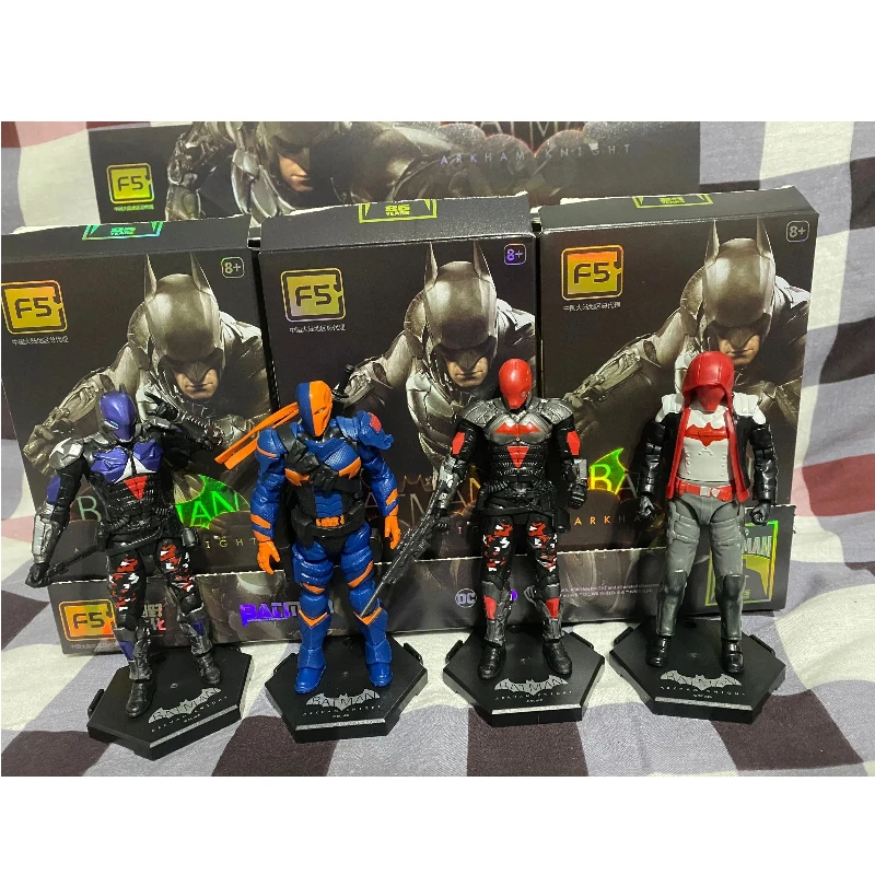 

F5 Roundd Culture Dc Batman: Arkham Knight Anime Action Figure Mystery Blind Box Assemble Movable Model Toys Collection Gifts
