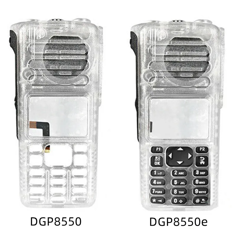 

Walkie-Talkie Repair Replacement Housing Case For DGP8550e DGP8550 XPR7550 XiR P8668 XPR7550e Two Way Radio Transparent --VBLL