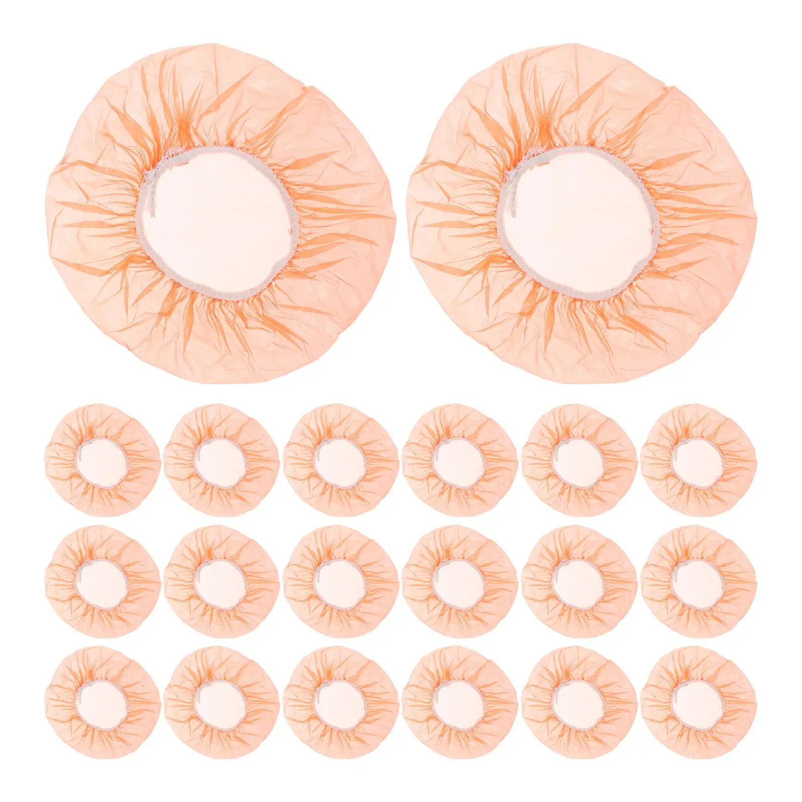 

100pcs Smoke Protective Cover Dust Proof Plastic Covers Cooking Replacement Office Safety Equipment