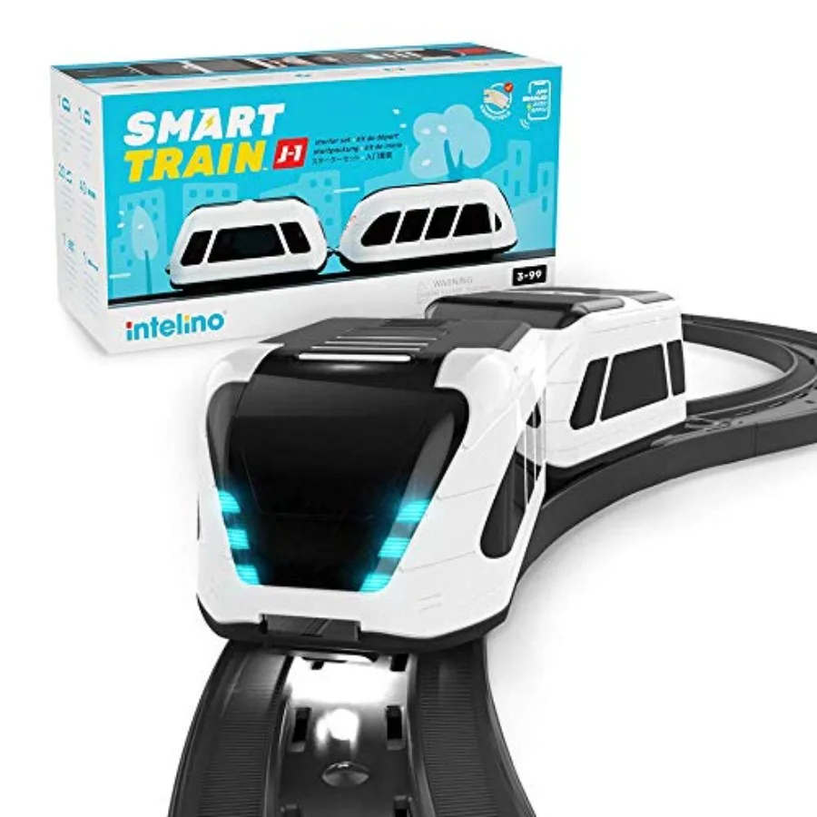 

Smart Train Starter Set: AwardWinning Robot Toy Train; AppBased + ScreenFree Drive Modes; 3 Free Apps for Playing and Learning;