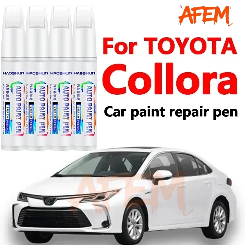 For Toyota Corolla  Paint Pen For Car Scratch Paint Repair Pen Black White Corolla Autos Repair Accesorios Tools Scratch Remover