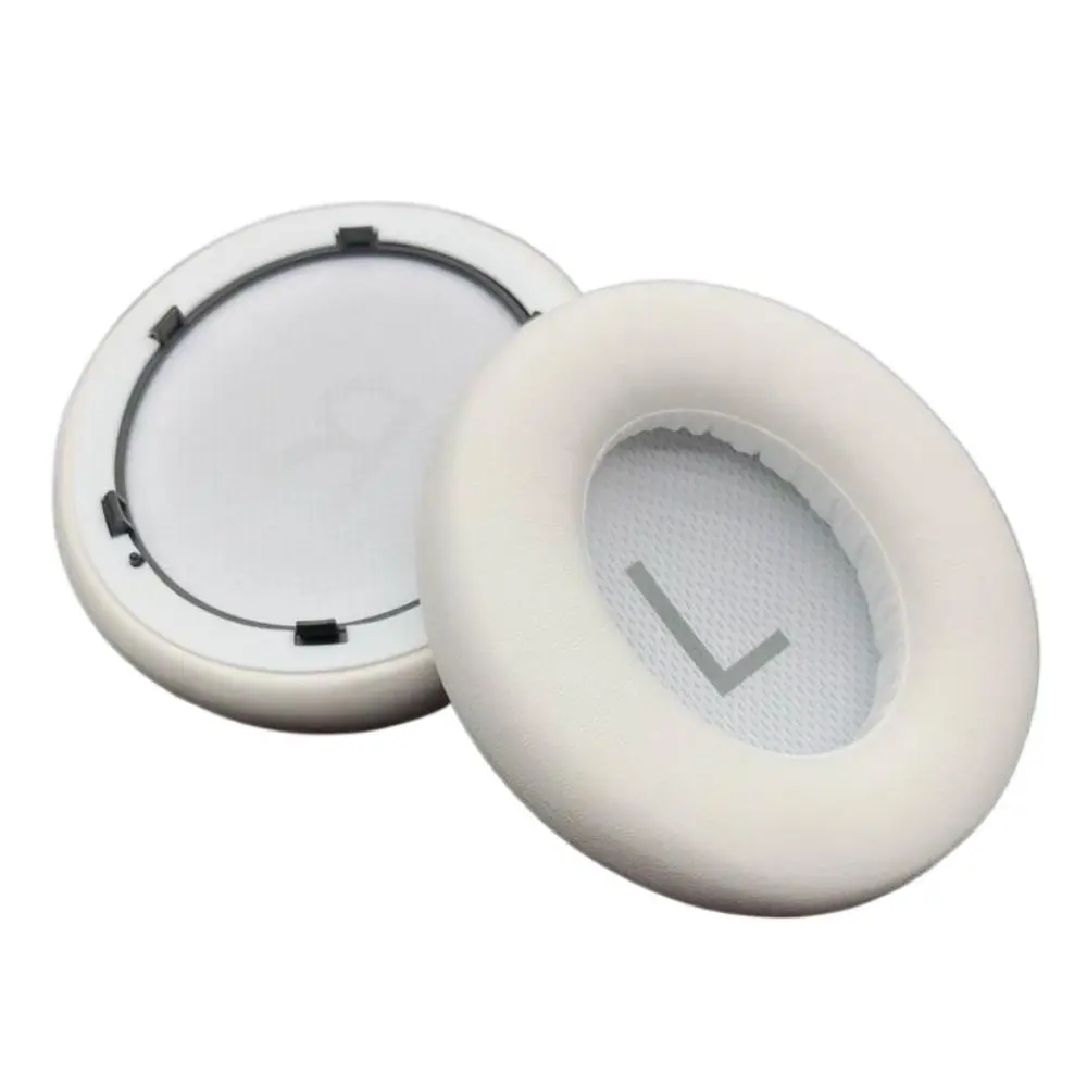 1Pair Protein Ear Pads Headset Earmuff Replacement Ear Cushion Accessories Earpads Headset Earmuff for Anker Soundcore Space Q45