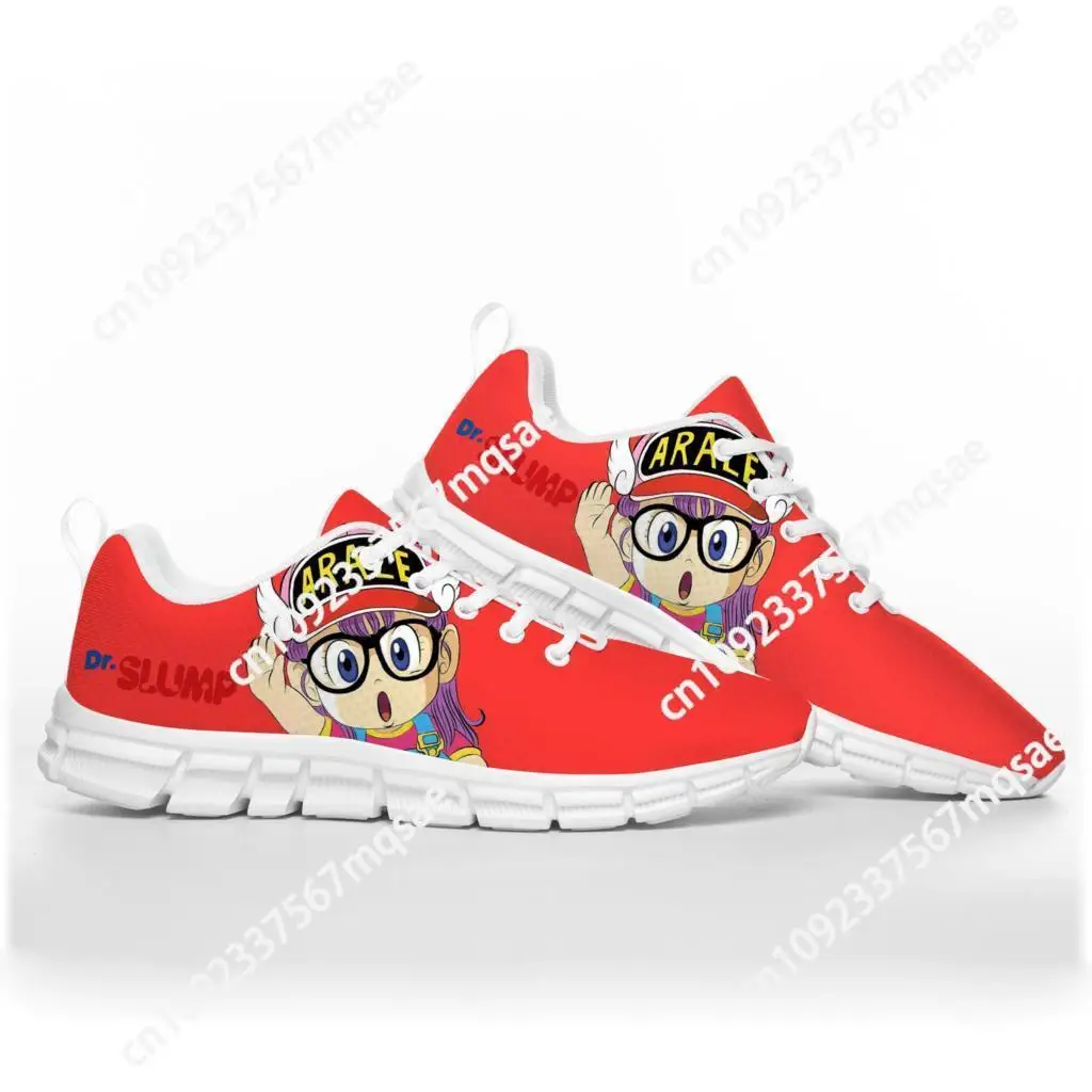 

Anime Manga Cartoon Arale Dr Slump Sports Shoes Mens Womens Teenager Kids Children Sneakers Custom High Quality Couple Shoe