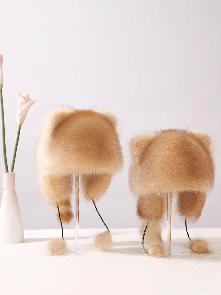 thiened-chapeau-de-protection-des-oreilles-petite-fourrure-de-raton-laveur-exterieur-ex-casquette-d'hiver-chaud-confortable-couple-chapeaux-maison-quotidien-ski-chapeau