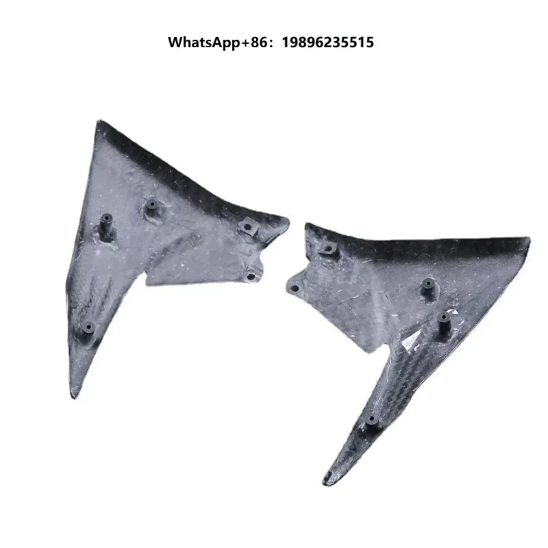 motorcycle modified prepreg carbon fiber water tank side cover accessories for 2020+