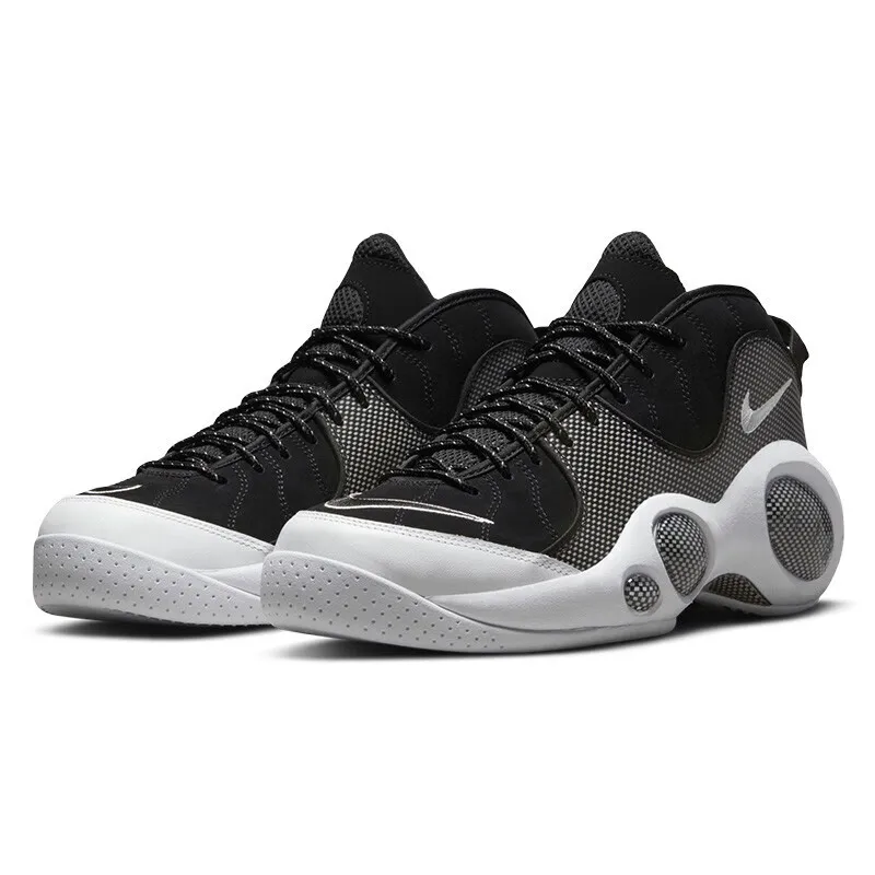 Nike men's shoes 2024 new AIR ZOOM FLIGHT 95 big eyes retro combat basketball shoes DM0523-001