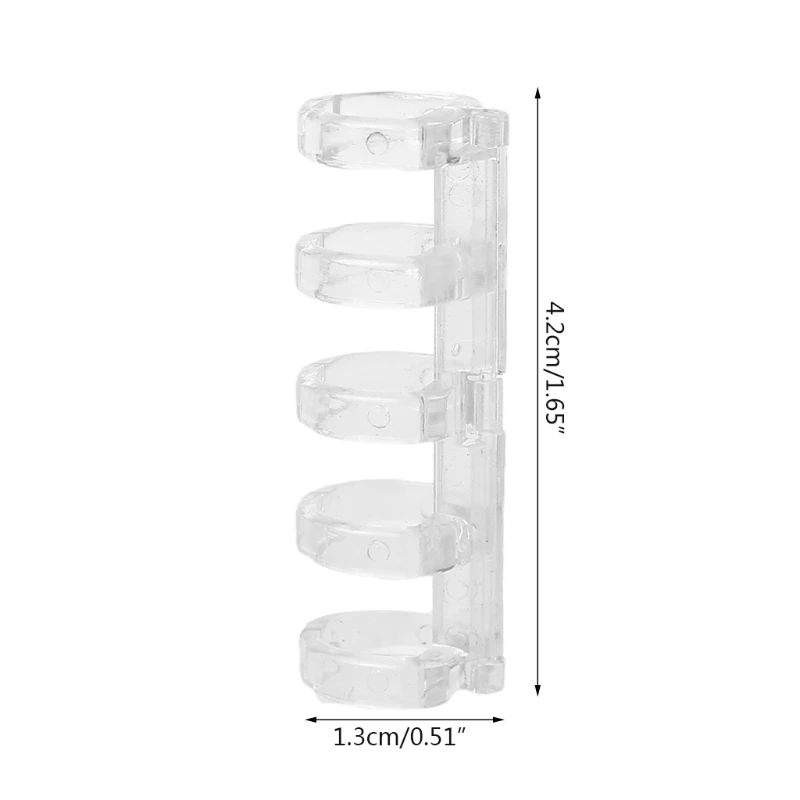 10 Pcs ทนทาน5-เปลี่ยนผูกแหวนต่างๆหลวมโน้ตบุ๊ค Binder Notebook กระดาษไฟล์