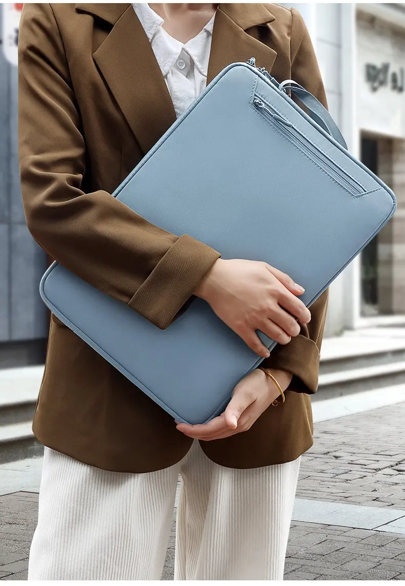 Laptop-Schutzhülle 13,3-15,4 Zoll Wasserdichte Tragetasche für MacBook, Notebook, Tablet – Detail 10
