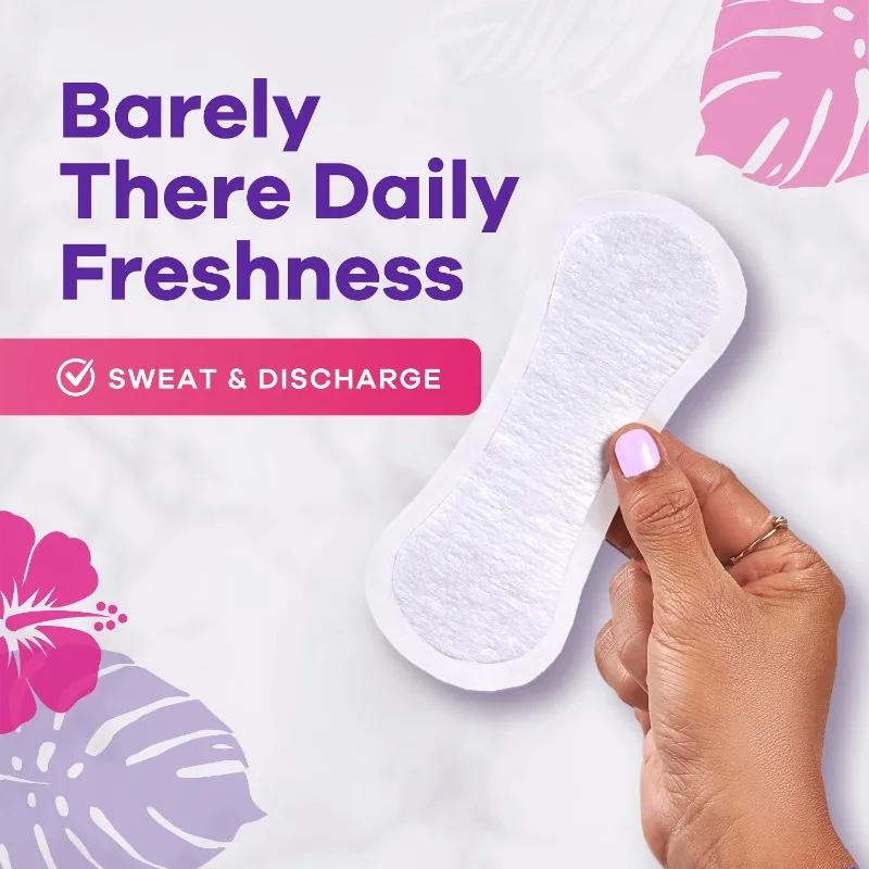 

Daily Fresh Thin Panty Liners, Regular Absorbency, Unscented, 216 Count