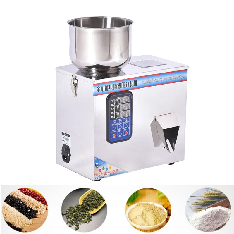 1-200G Particle Tea Candy Nut Food Packing Filling Machine Automatic Powder Tea Surge Coffee Filling Machine
