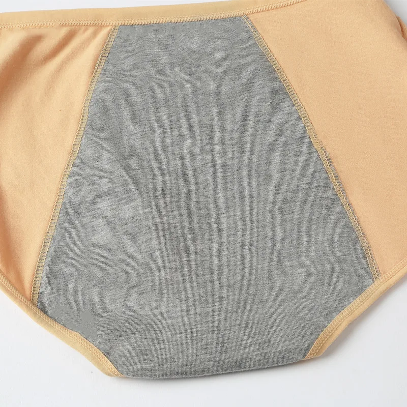 Menstruele Slipje Slips Cottonleakproof Waterdicht Voor Vrouwen Korte Een-Piecesmenstrual Midden-Waiwomanfancyunderwearsize Xl Xxl