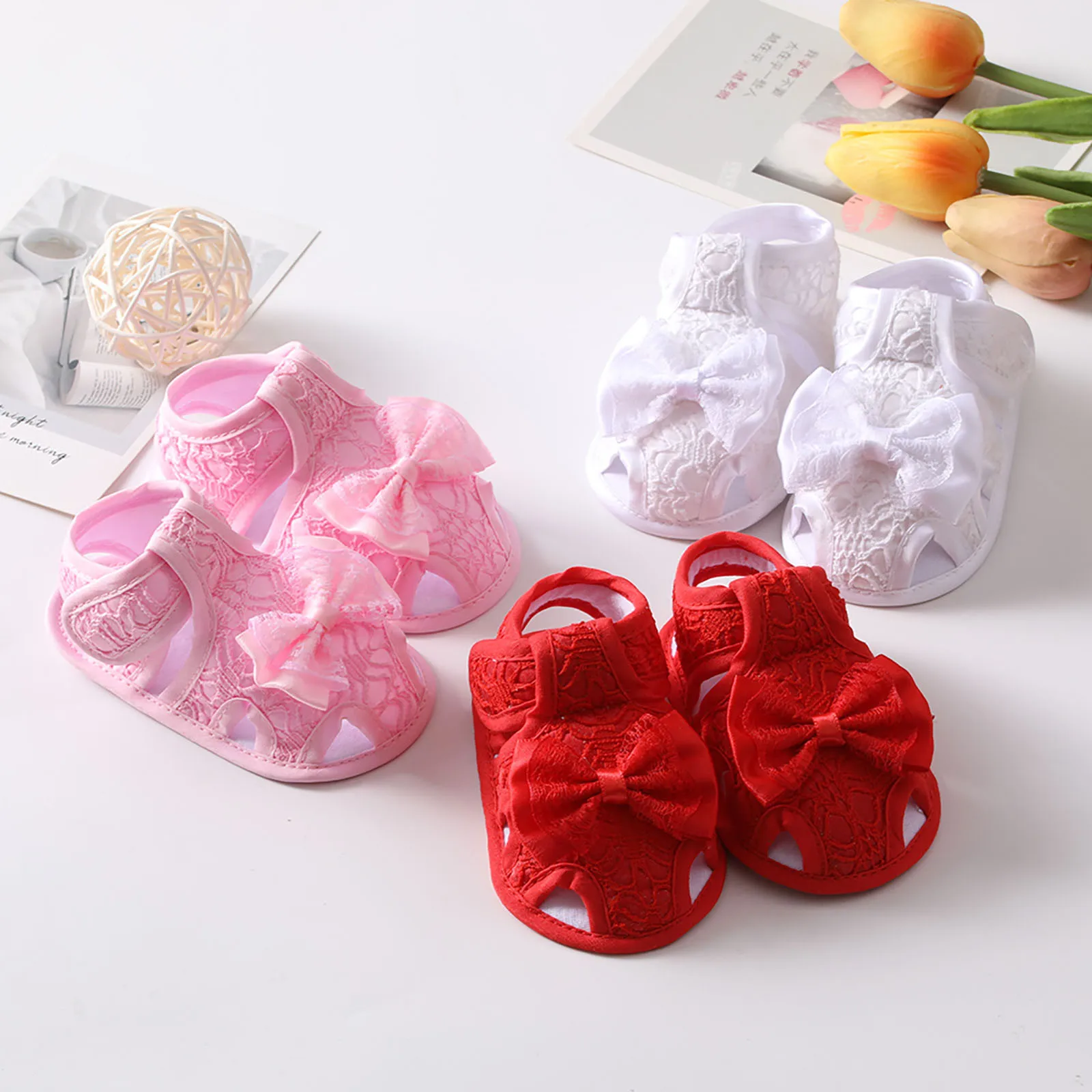 Infant Toddler Walkers Shoes Children Kids Girls Boys Bowknot Soft Toddler Shoes Summer Princess Shoes сандалии для девочек