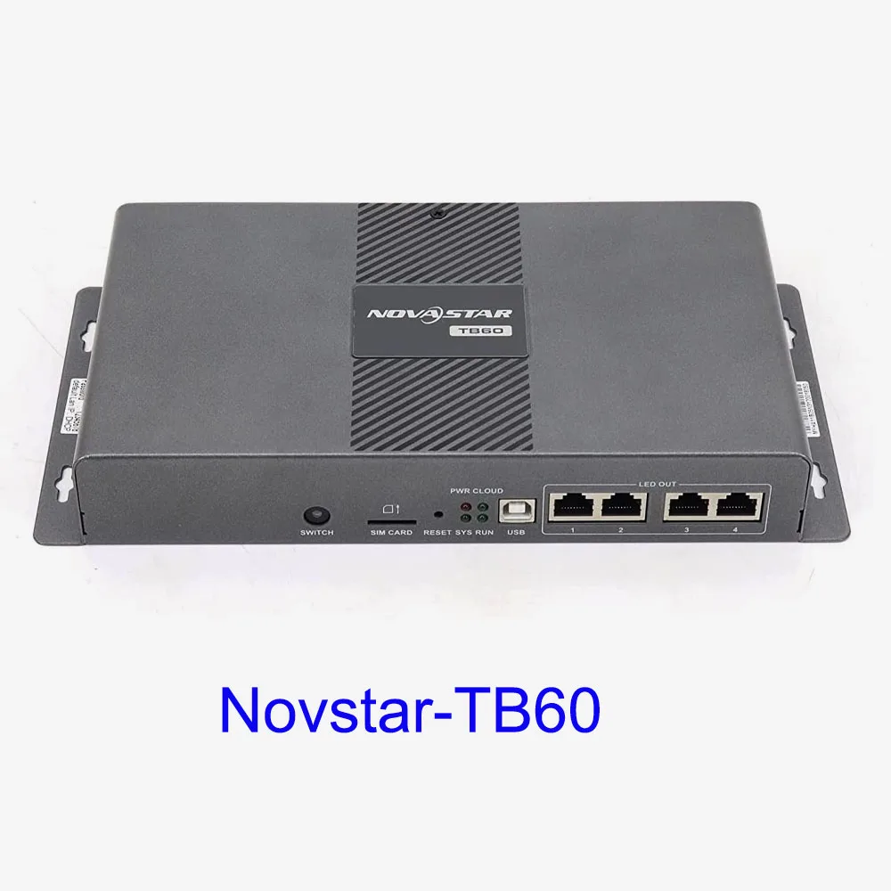 NovaStar TB60: Advanced Multimedia Controller for Full-Color LED Displays with Cloud-Based Management and Seamless Synchronizati