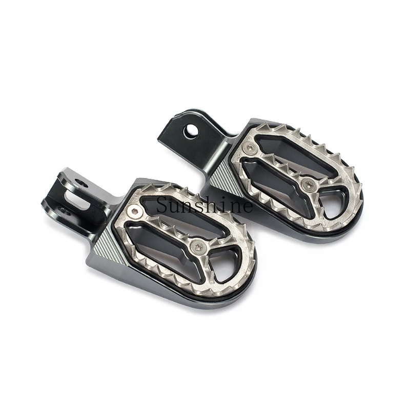 Suitable for 250X off-road motorcycle modification accessories Double-layer non-slip pedal left and right front pedal