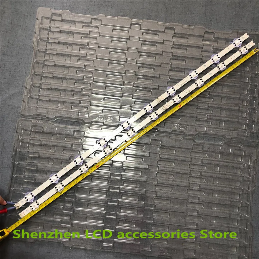 4Pieces/lot 10 lamp for LG SUNG WEI55V0 E74739 94V-0 43" V17 art3 2867 TV 43LJ614V 43LV340C 43UJ670V 43UJ6565 43UJ6525