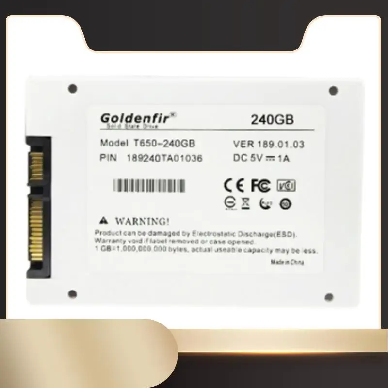 

Goldenfir SSD 240 ГБ SSD 2.5 Жесткий диск Твердотельные диски 2,5-дюймовый внутренний SSD-N36R