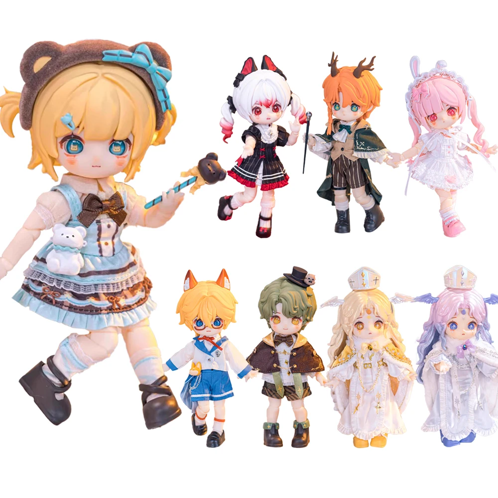 

Nagi Mirage Record Series 1/12 BJD слепая коробка подвижные суставы Mystery Box игрушки милый экшн-фигурка аниме модель модные игрушки подарок