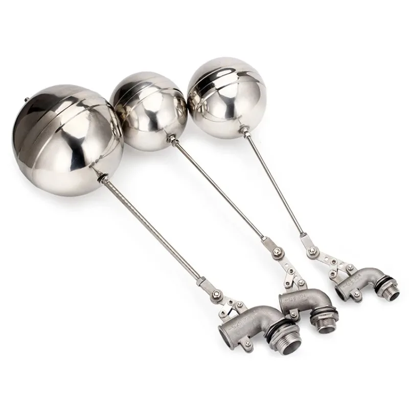 304 Stainless Steel Elbow Adjustable Float Valve 4 Minutes 6 Minutes 1 Inch Water Tank Water Level Control Valve