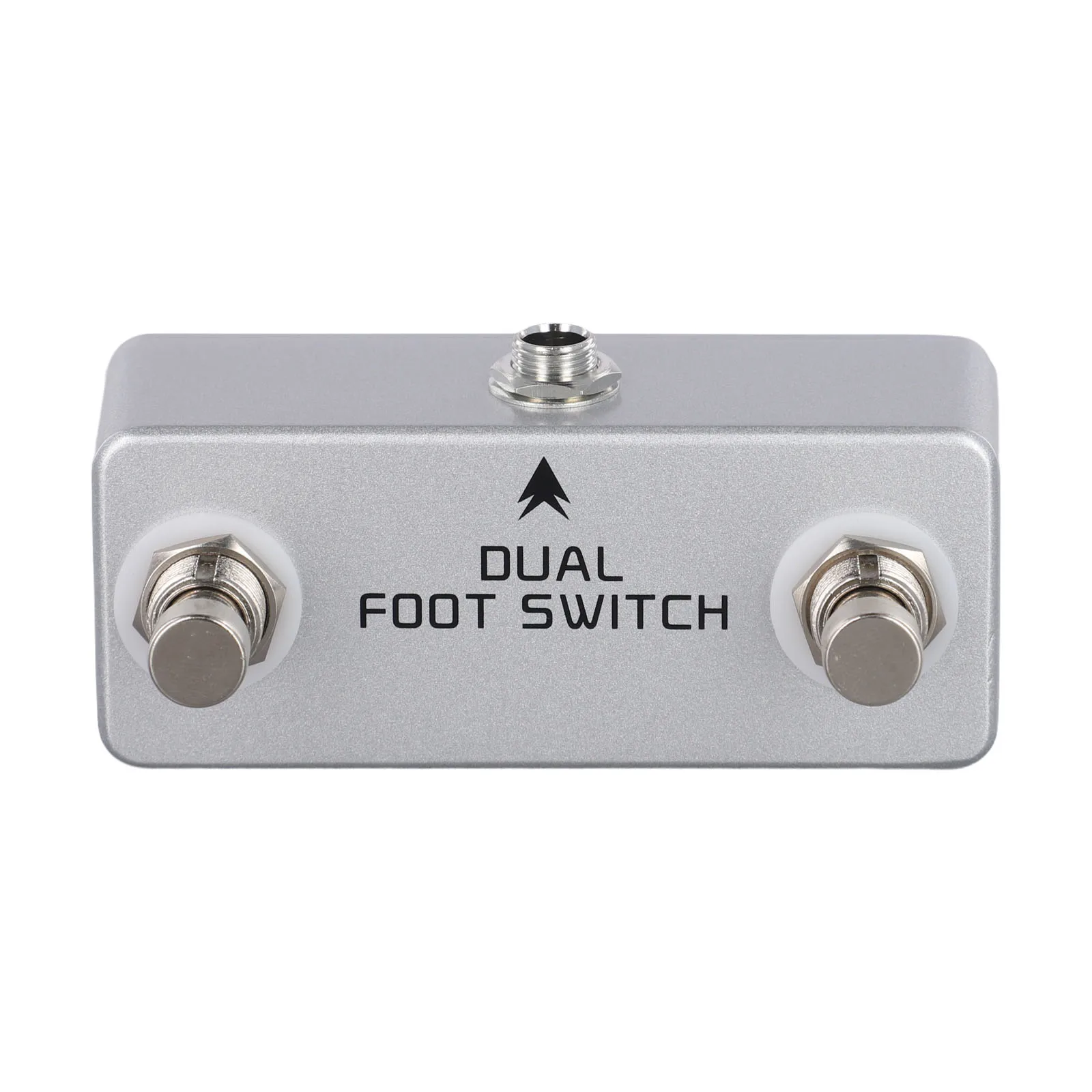 Metal Footswitch Pedal True Bypass Switch Studio Recording 95mm X 40mm X 50mm Compact Size Robust Construction