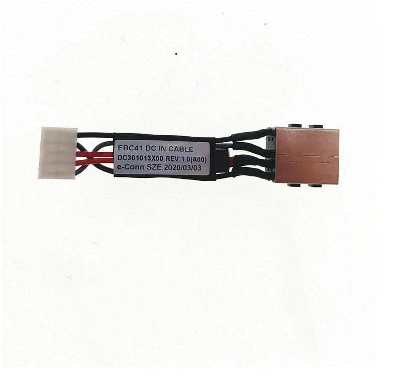 New Laptop DC IN Line DC Power Input Jack with Cable For Dell Latitude 5400 5401 5402 5410 5411 E5410 E5400  129F1 0129F1