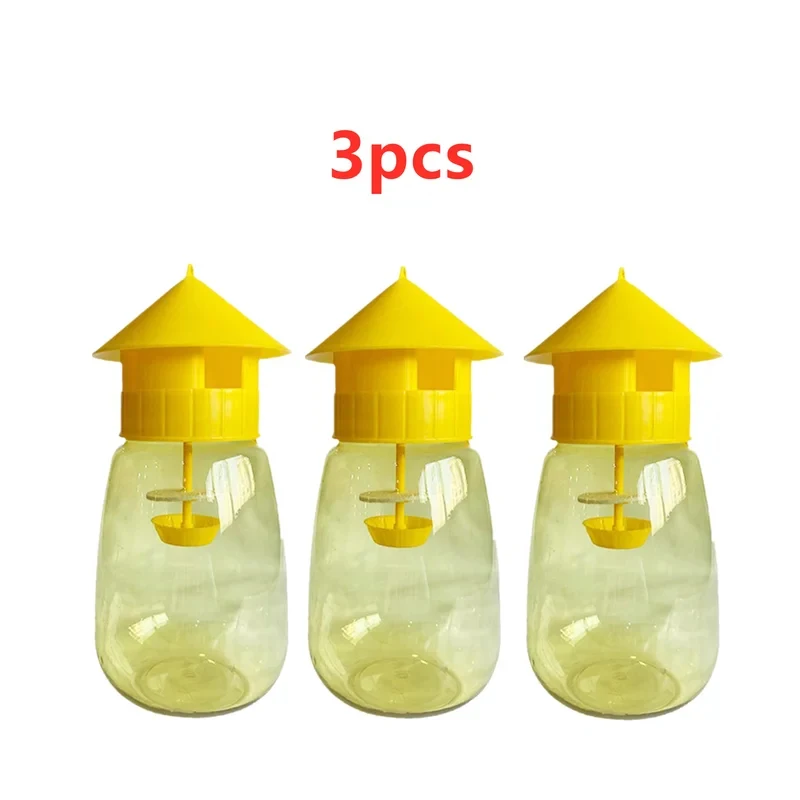 Orchard and Vegetable Garden Fruit Fly Trap – Attractant for Melon Fly, Bactrocera cucurbitae, with Sticky Traps for Fruit Flies