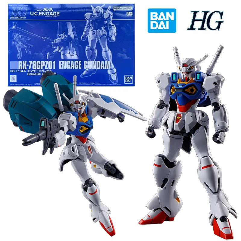 

Фигурка аниме Bandai PB HG 1/144 Gundam внутри игры Zero, 14 см, оригинальная модель, сборная детская игрушка, подарок на день рождения, коллекция