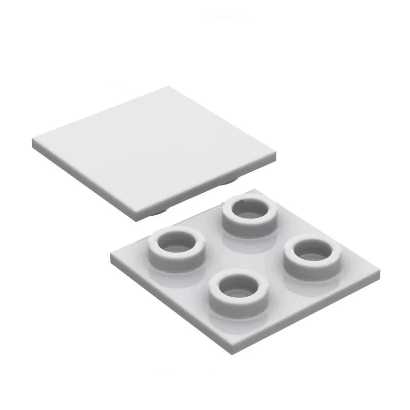 MOC 10 Stück 3068W Board 2x2 Bausteine Set Spezielle Flache Dünne Platte Chassis Befestigungssteine Partikel DIY Spielzeug Kinder Geschenke – Detail 2