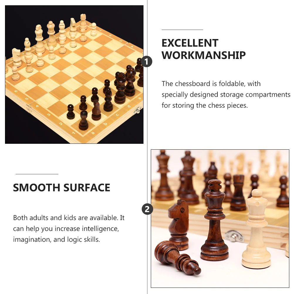 مجموعة ألعاب الشطرنج الدولية المغناطيسية القابلة للطي ذات سطح أملس وسهلة الحمل والمهارات المنطقية للخيال الذكي