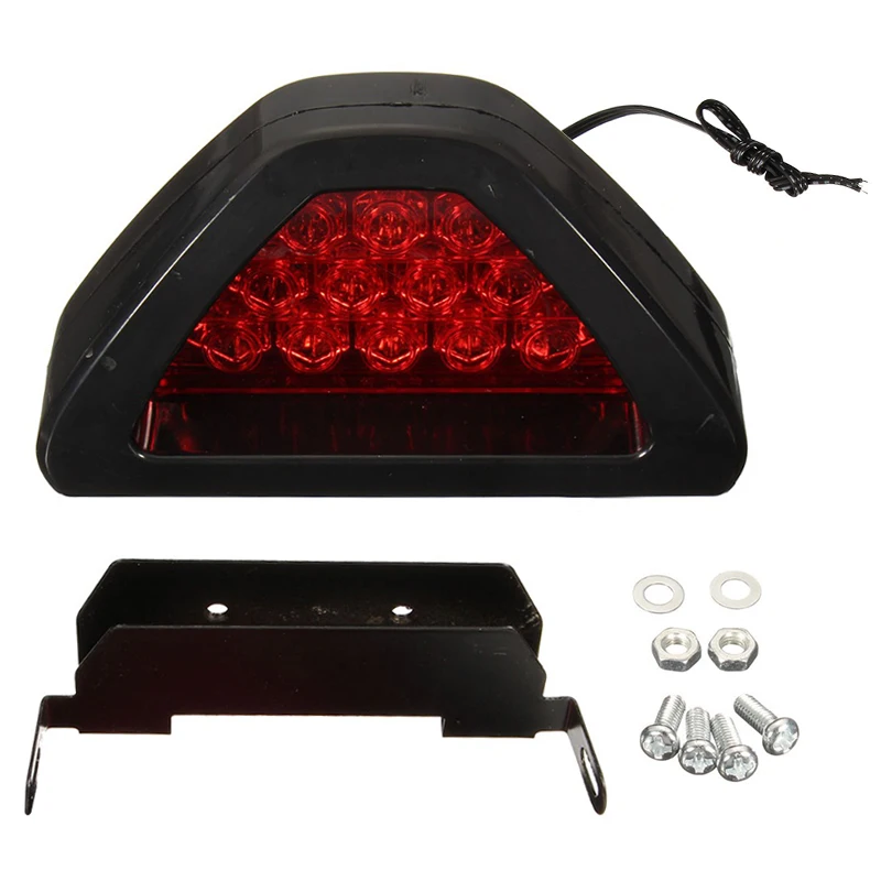 LED Car Styling Rear Tail Brake Stop Light Taillight Red Strobe Fog DRL Flash Flashing Light