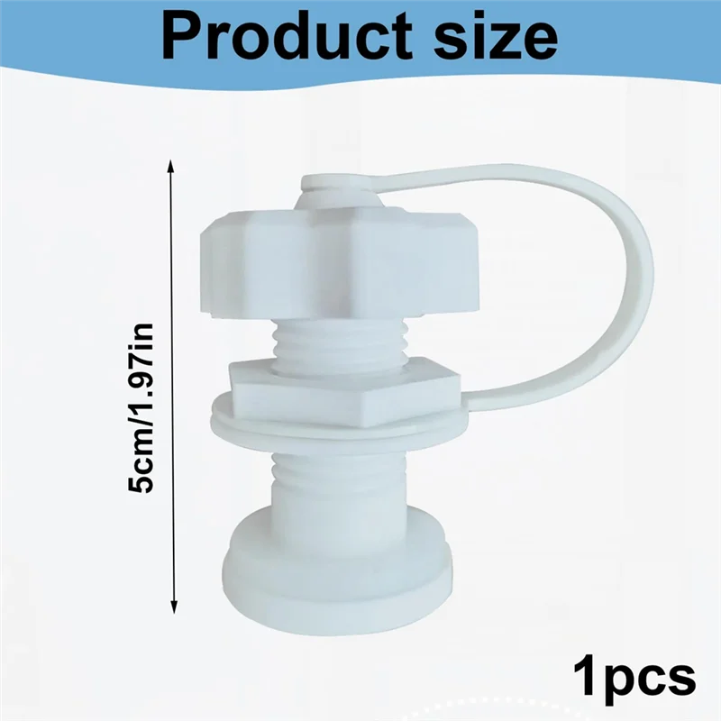 AT19-Universal Replacement Cooler Drain Plug Kit For Most Coolers With Drain Plug Assembly Included