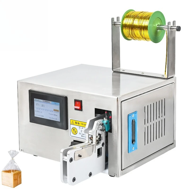 Automatic Wire Ties Bundling Machine Various Wire Ties Bundling Machines Bread Bag Bundling Machine Twisting Packing Machine.