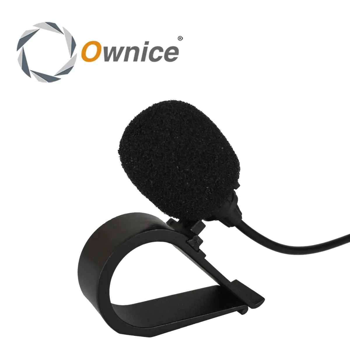 3.5mm Mini Studio Speech Microphone Special Black Hands Free Clip on