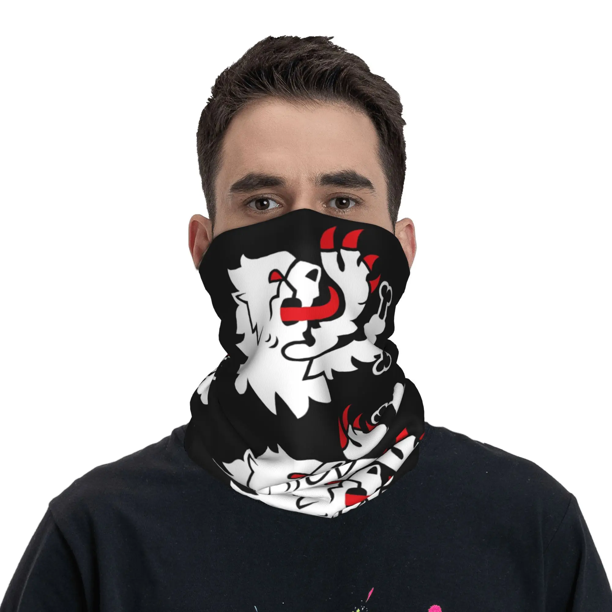 Custom M-Malossied Winter Headband Neck Warmer Women Men Ski Camping Tube Scarf  Face Bandana Gaiter