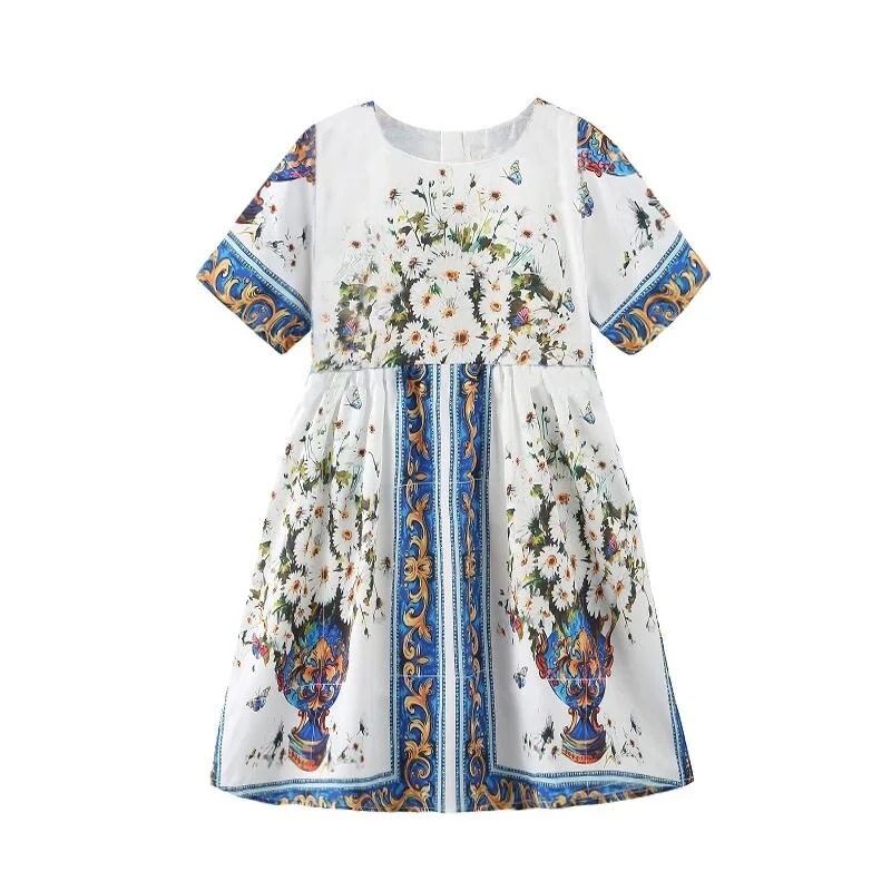 Kids Wedding Dresses Long Sleeve Teenage Girls Clothing Robe Enfant Fille Mariage 2026 New Girls Spring Dress