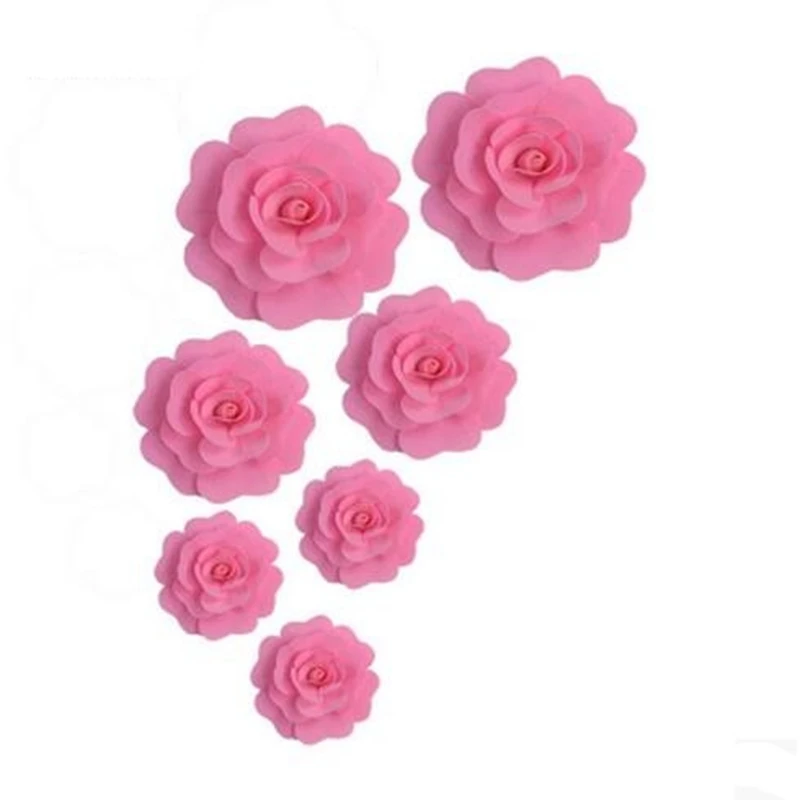 

Large bubble rose wedding wedding background wall decorative flower window layout cabinet products