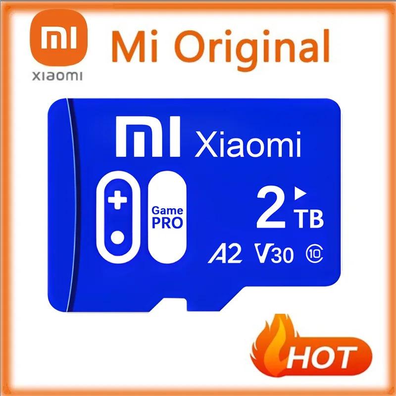 Xiaomi 2TB High Speed Memory Card 128GB Class 10 V60 1TB Mini SD Card 512GB Micro TF SD Card 256GB TF Card For Nintendo Switch