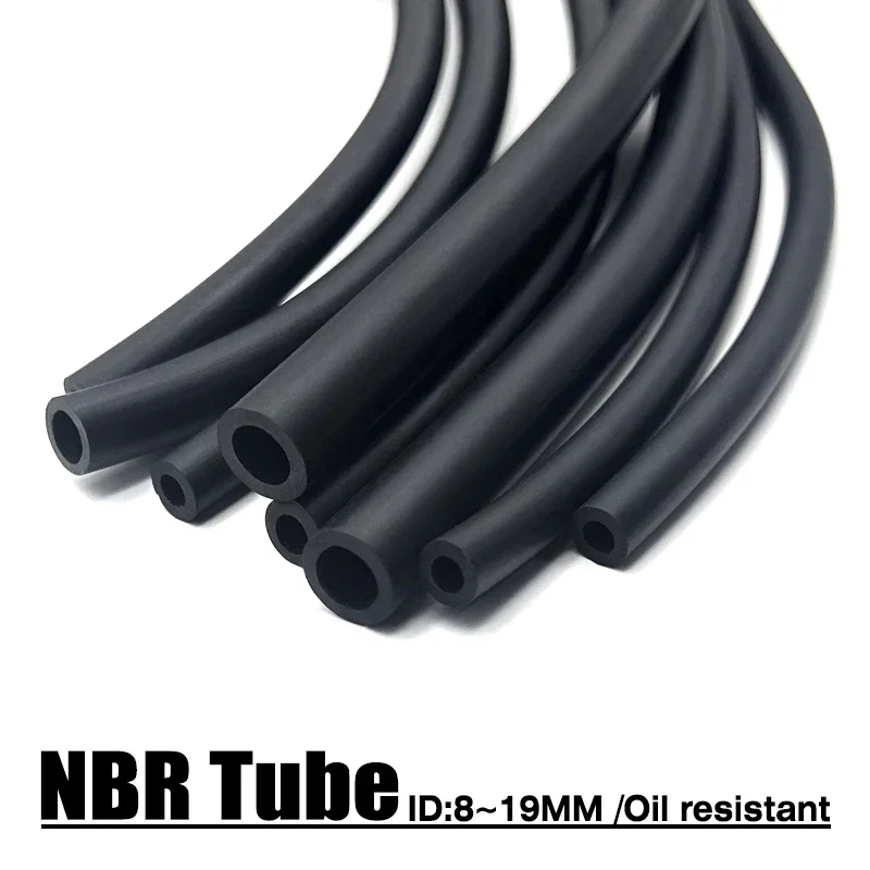 

ID 8/10/13/16/19 мм Черный нитриловый резиновый шланг nbr, устойчивый к маслу/влазу, топливные трубы, шланг промышленной гидравлики и автомобильного оборудования