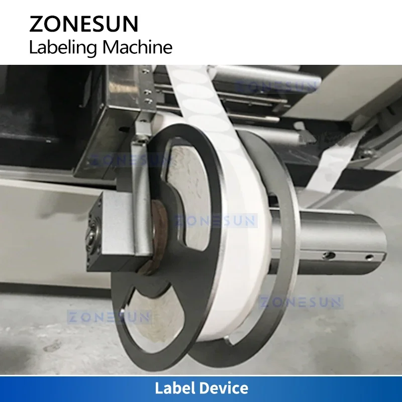 Zonesun Vision Inspection Labeling Machine Automatic Flat Surface Labeling Machine CCD Visual Inspection Labeler ZS-STB1