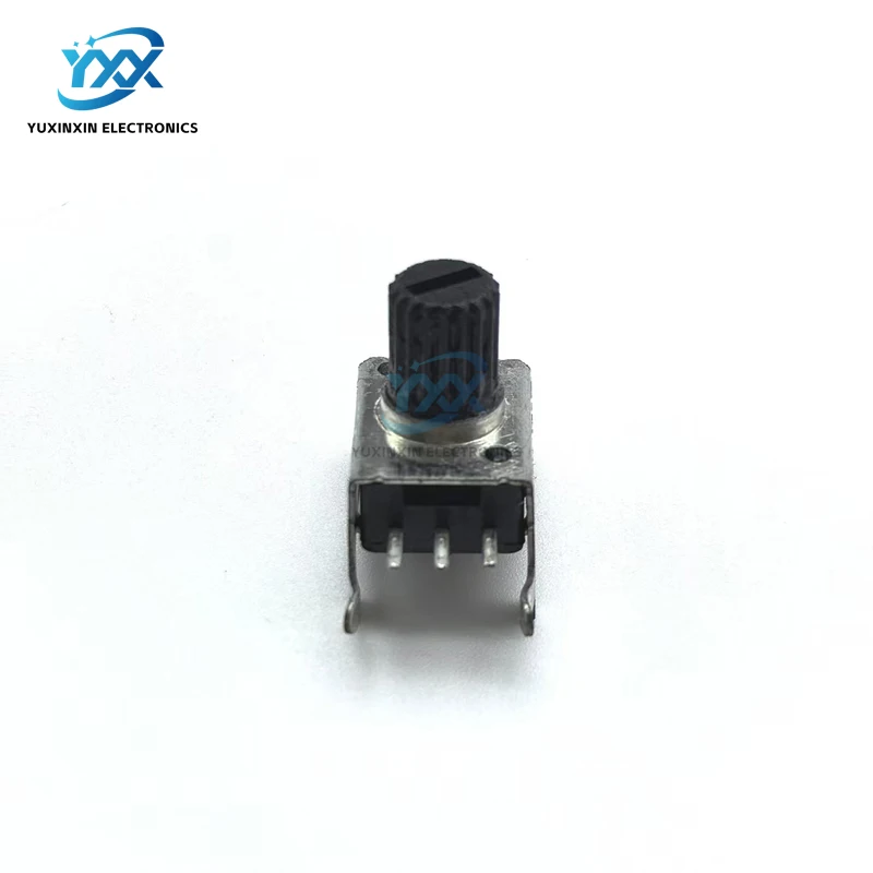 10 قطعة RV09 مقياس الجهد الأفقي RV0931 مقاوم قابل للتعديل 1KΩ 2KΩ 5KΩ 10KΩ 50KΩ 100KΩ L15mm (عمود قصير 7.5 مللي متر) نوع WH09