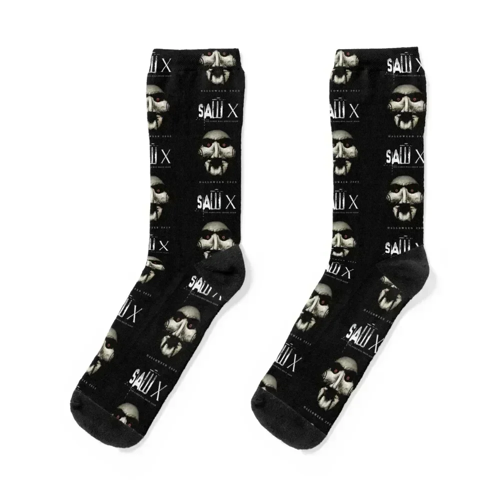 Saw X Halloween 2023 Socks kawaii christmas gifts cool Socks For Men Women's