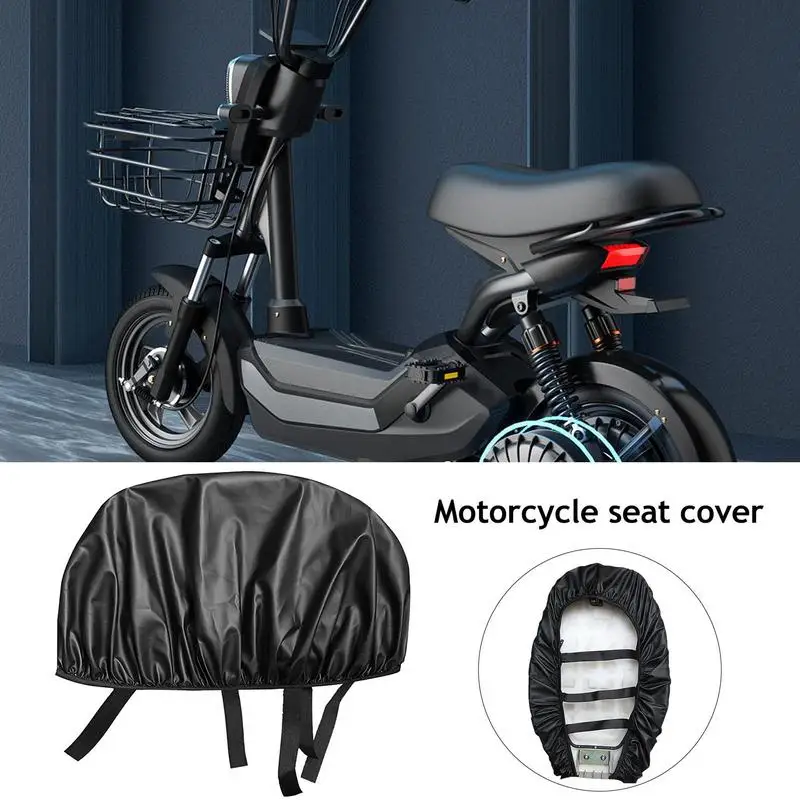 

Motorcycle Seat Cover PU Leather Motorcycle Sun protection Seat Cover Universal Non Slip Waterproof Seat Protector for Scooter