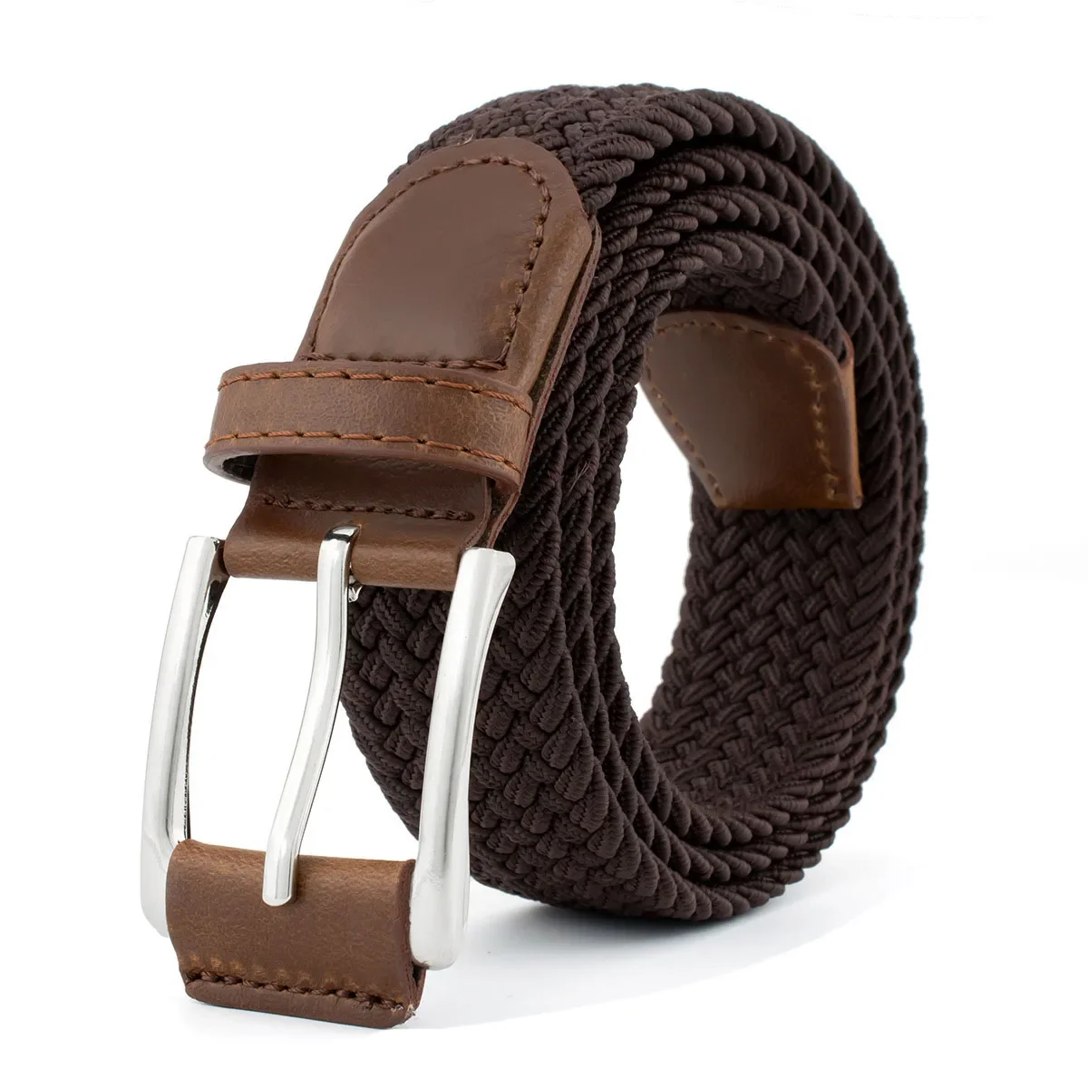 Stretch-gewebter, atmungsaktiver Legierungsgürtel mit Dornschließe für Männer und Frauen, hochwertiger, lässiger Jeans-Golf-Canvas-Multifunktions-Outdoor-Gürtel