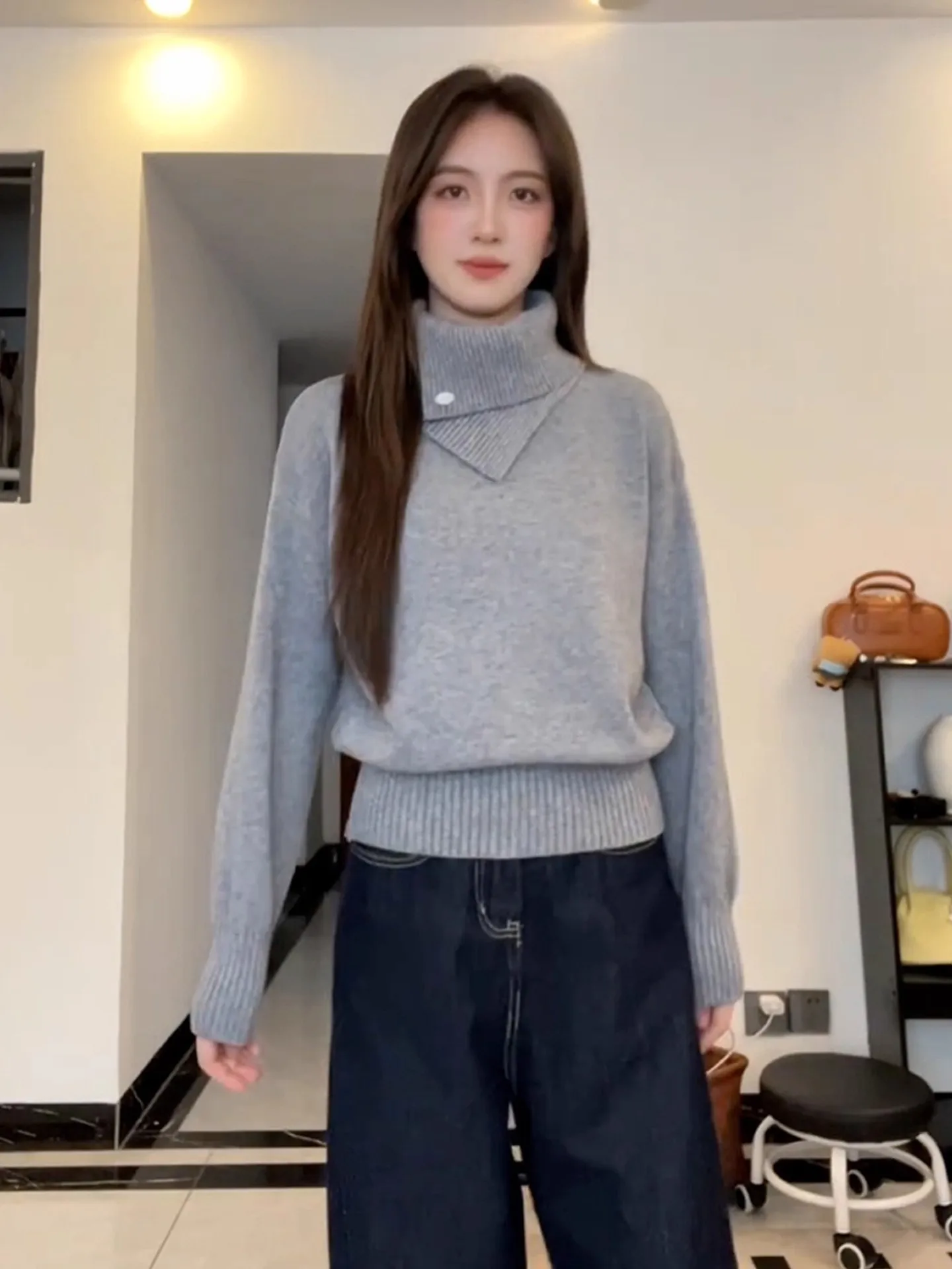 

Pullovers Womens Wool Fleece Autumn Calculator Solar 2026 Electronic 12 Digit Big Button Office School Accounting Fashion Trends