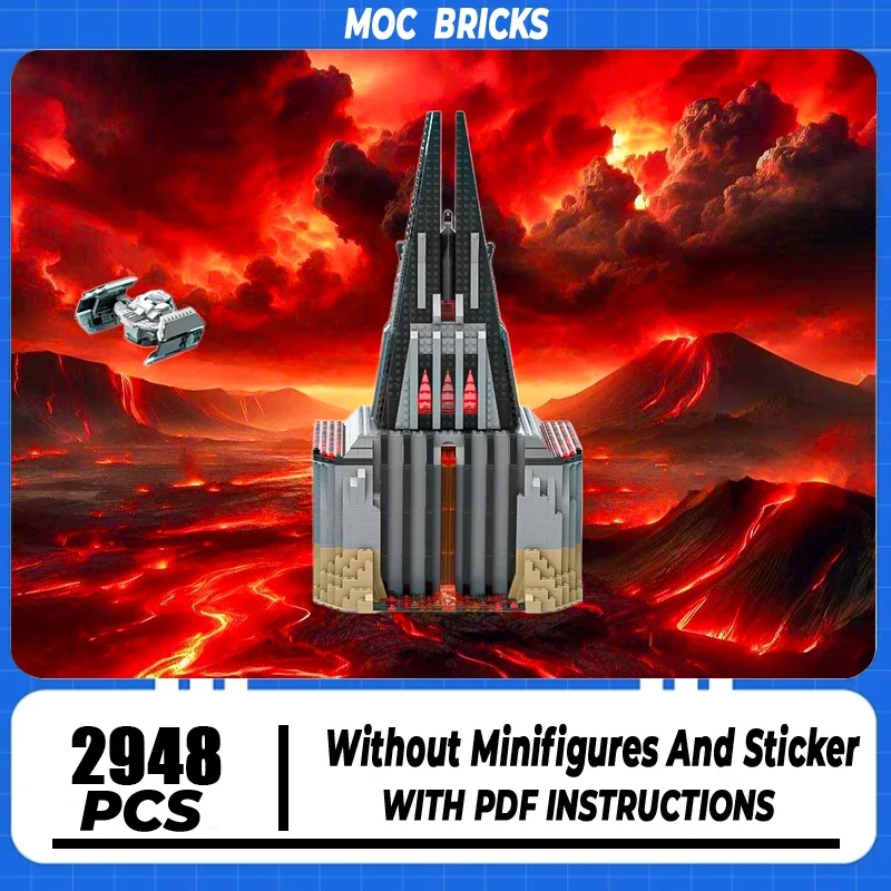 

Popular Star Movie Model Moc Building Blocks Castle Expansion Model Technology Brick DIY Assembly Construction Toy Holiday Gift