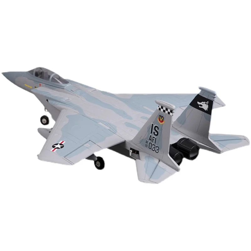 Fms 64mm F15 V2 Upgraded Camouflage Ducted Aircraft Pnp Remote-controlled Model Multi-purpose Combat Performance Aircraft