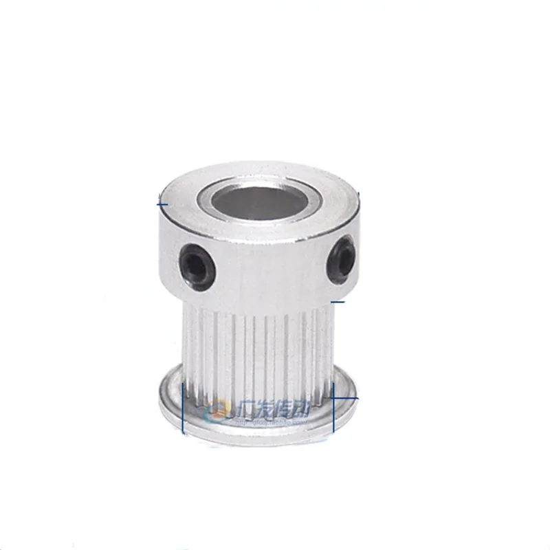 MXL 14 Teeth/T Boss Synchronous Belt Pulley Groove Width 6/10mm Inner Hole 3/3.17/4/5/6mm Aluminum Alloy