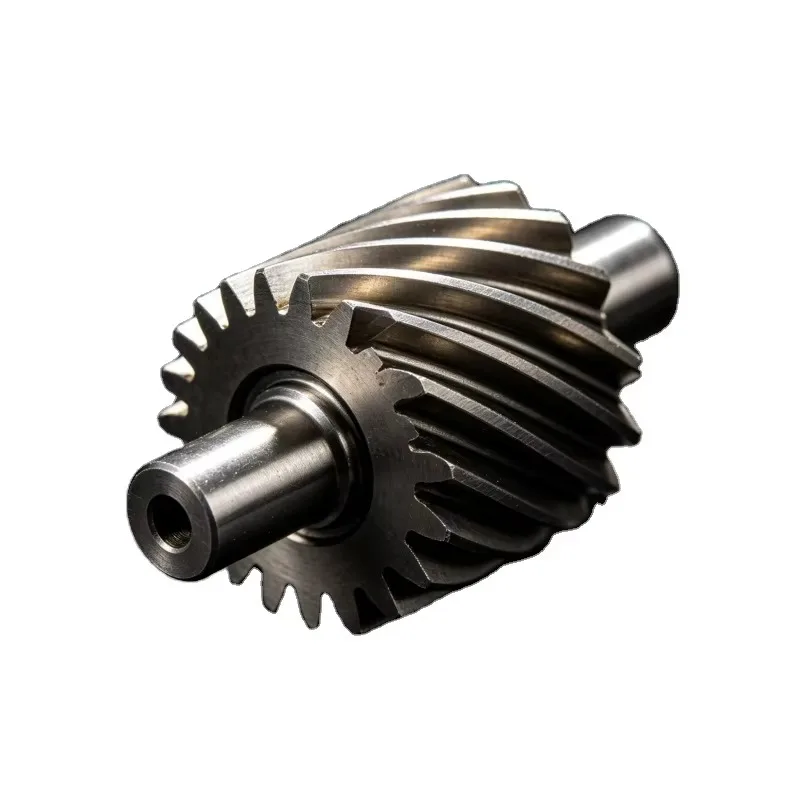 Left Right Hand Helical Drive Gear, Low Noise Smooth Running Mining Gear, High Efficiency Component for Fan Crusher Mining Gearb